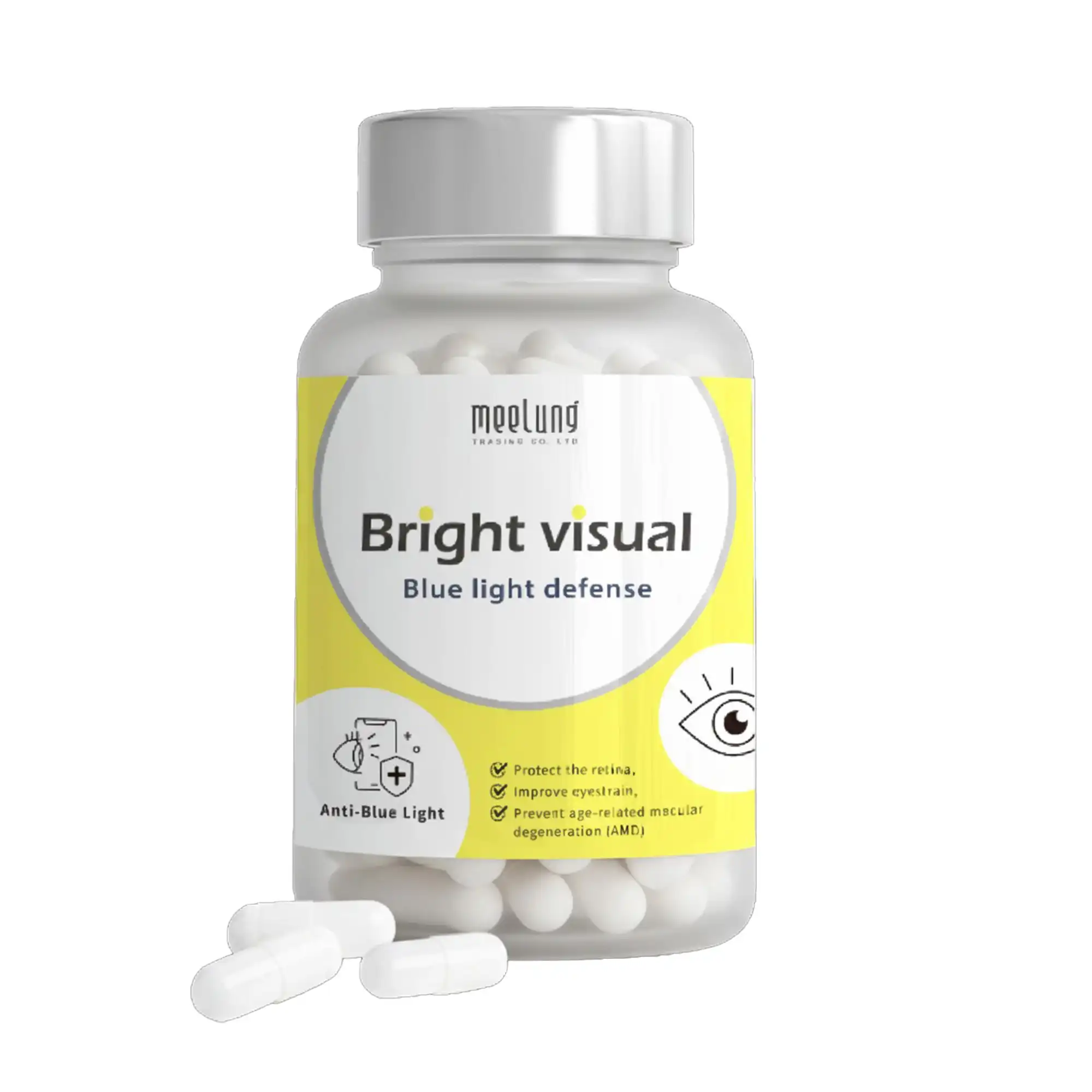 OptiGlow- Lutein & Meso-zeaxanthin Eye Health Formula